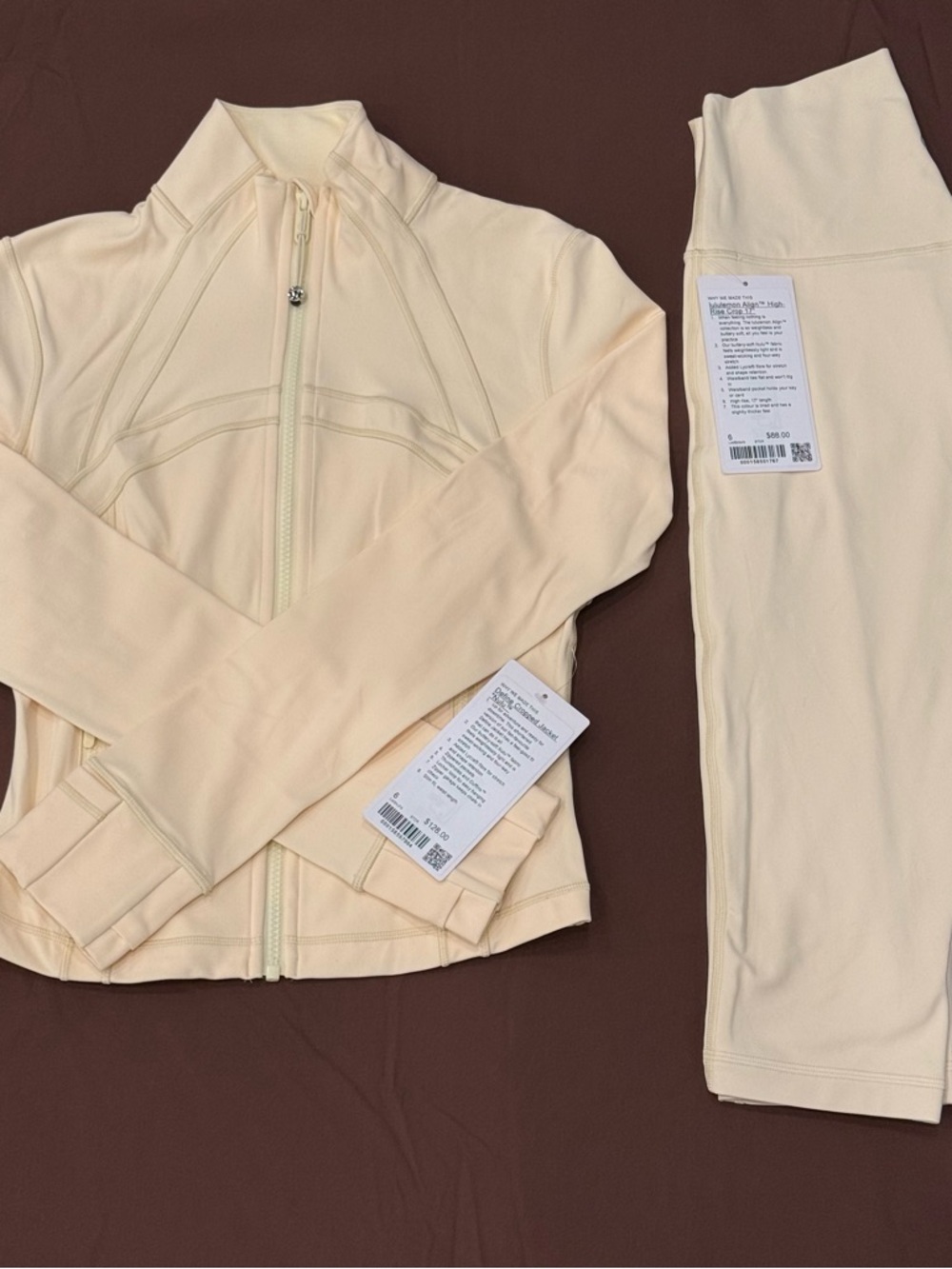 lululemon buttercream set